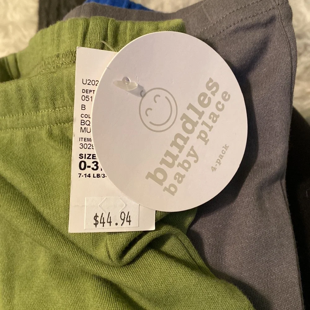 Set of 4 baby sweatpants